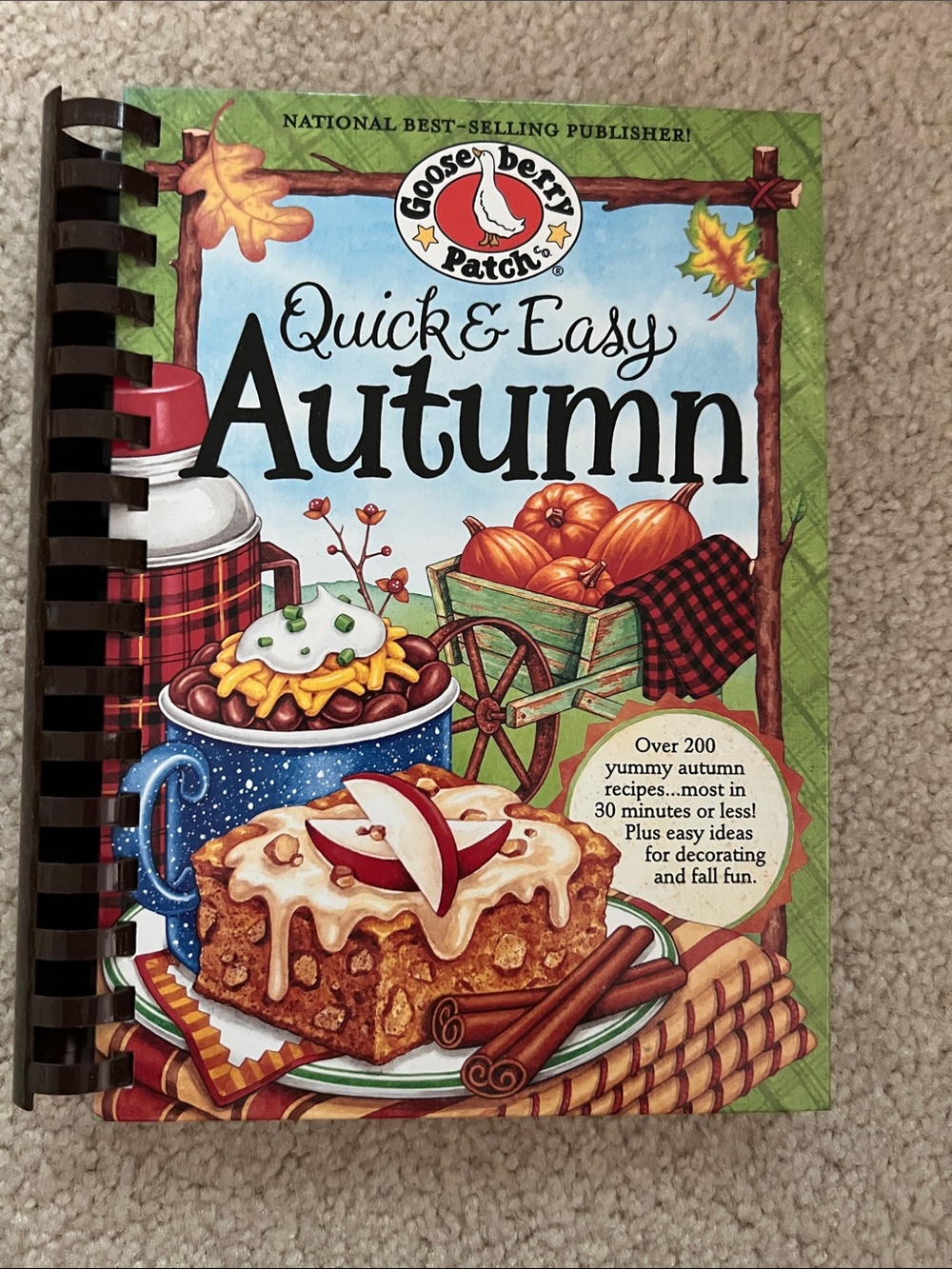 Gooseberry Patch Autumn Cookbook -SFH